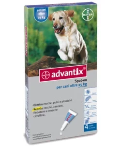 Advantix spot on antiparassitario per cani oltre 25 kg - bayer. Scelto Dai Clienti